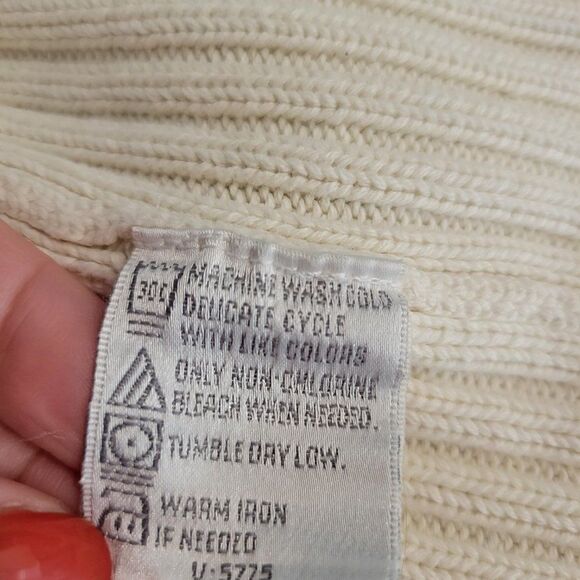 Pierre‎ Cardin vintage cardigan size large size L 100% cotton. - Picture 5 of 8